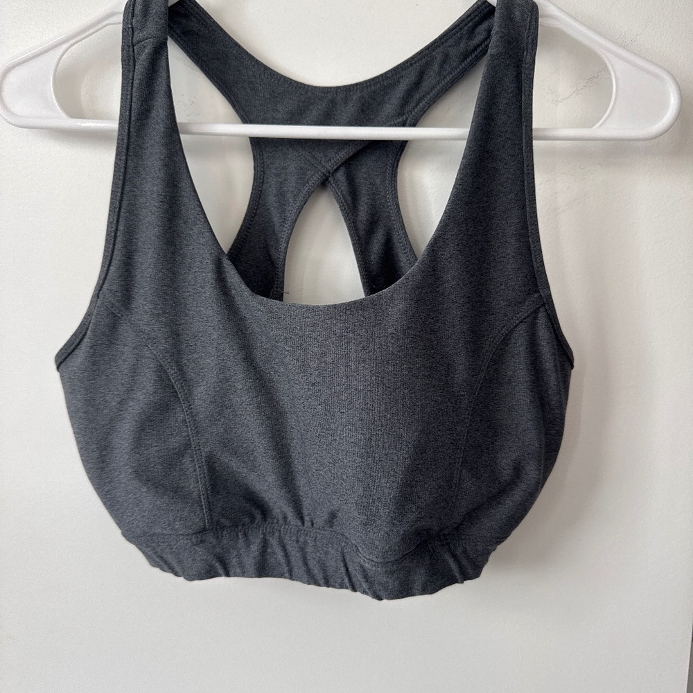 Sports bra gray size M (4-6)